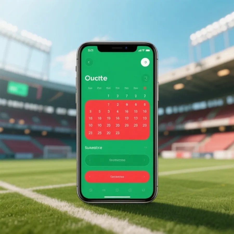 赛程查询示意图