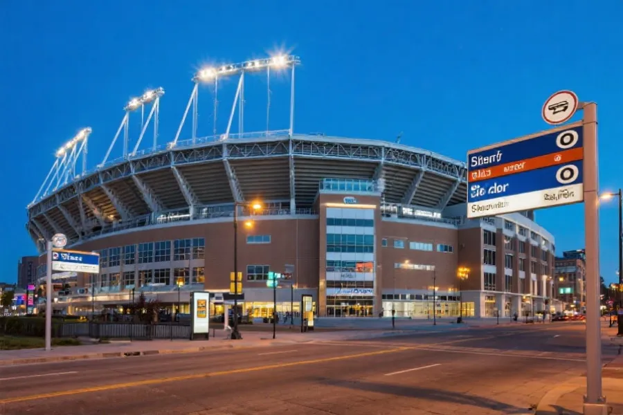 美国 · 西海岸门户城市（示例） 场馆示意图