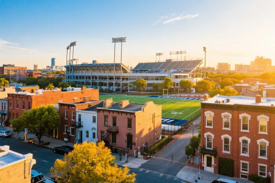 墨西哥 · 高海拔城市（示例） 场馆示意图