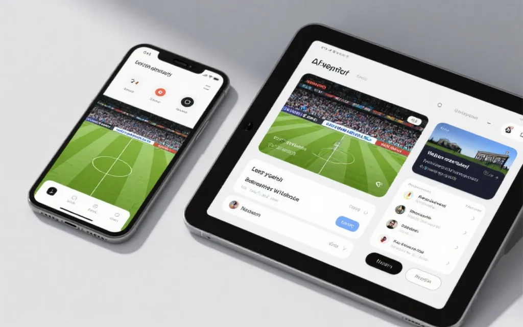 手机和平板同时显示比分和直播