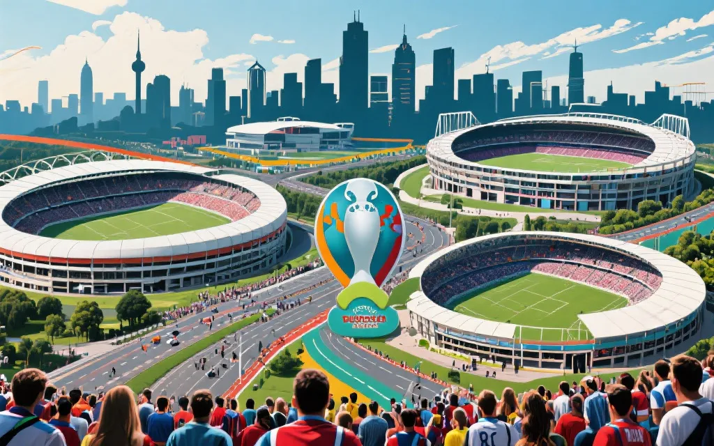 多城市承办下的球迷旅行与看台氛围示意