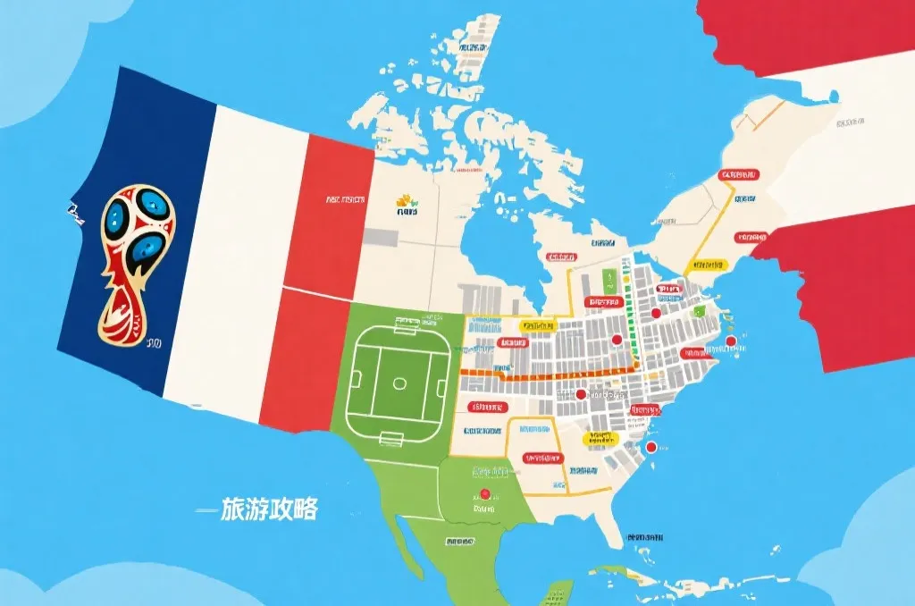2026世界杯完整赛程地址全攻略：北美三国主办城市、球场亮点与看球旅行路线一次看懂